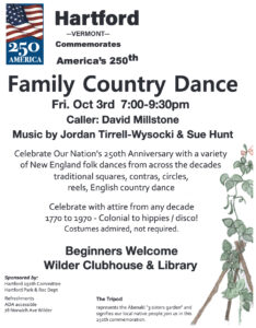Country Dance October 3.
